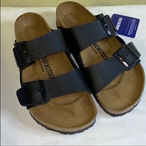 Birkenstock Arizona BS Black Sandal Size 7